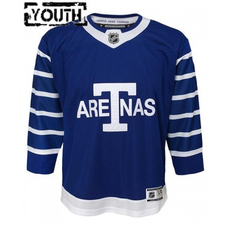 Camisola Toronto Maple Leafs Toronto Arenas Azul Vintage Authentic - Criança